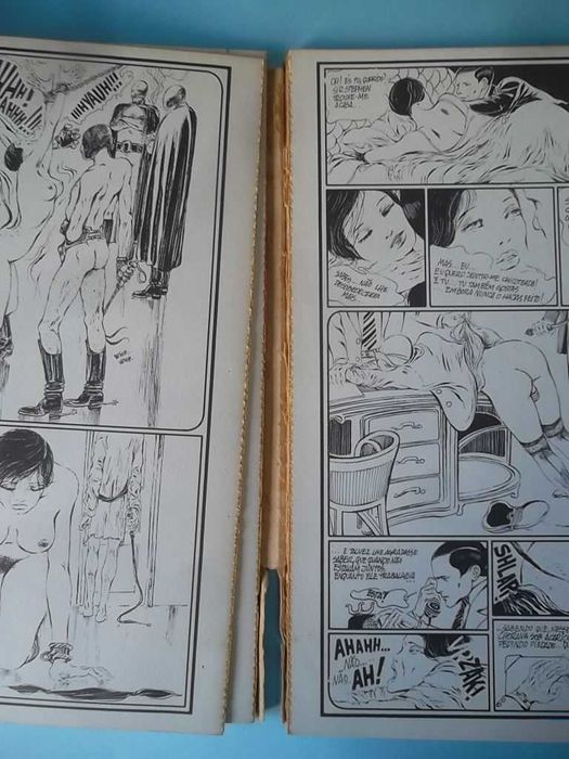 Guido CREPAX - Diversos álbuns em português, italiano e Francês.