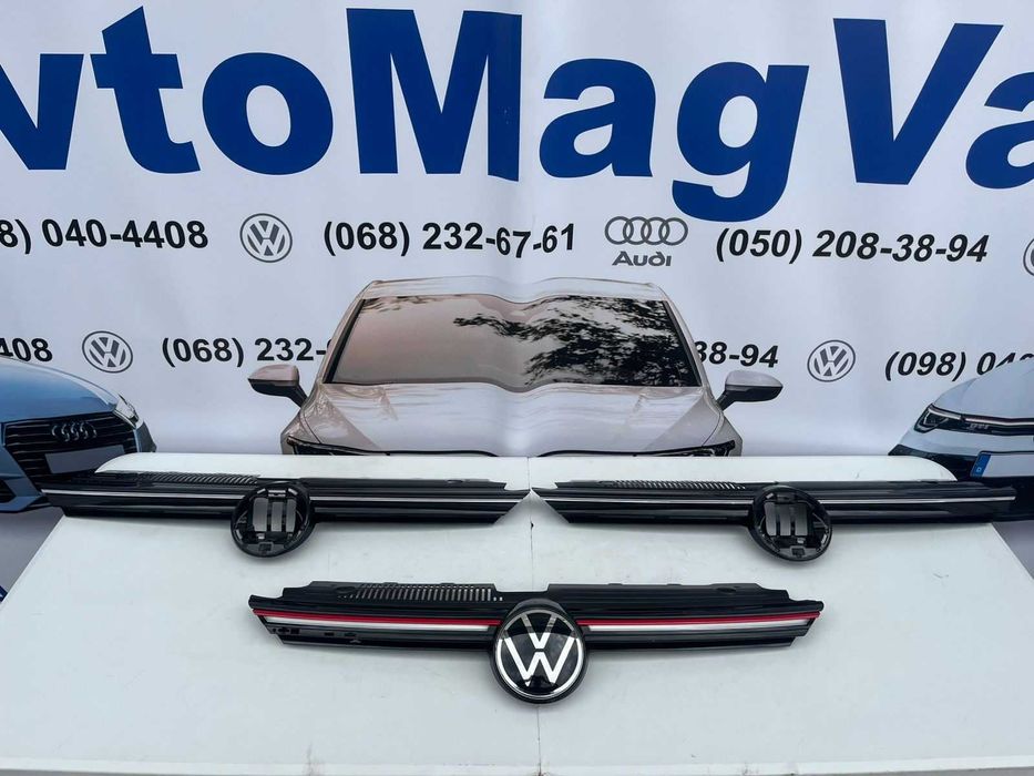 РЕШЕТКА VW GOLF VIII GTI 2020- 5H0853653 5H0853651N