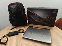 Laptop Asus G752V 17,3" GTX 970M i7 stan idelany