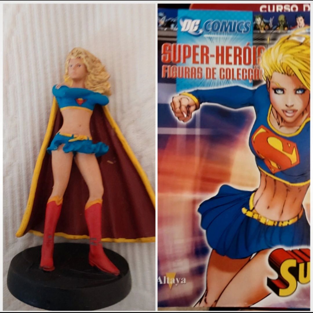 Figuras DC em metal chumbo numeradas