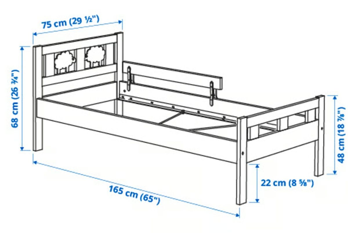 Meble dziecięce IKEA Stuva + łóżeczko