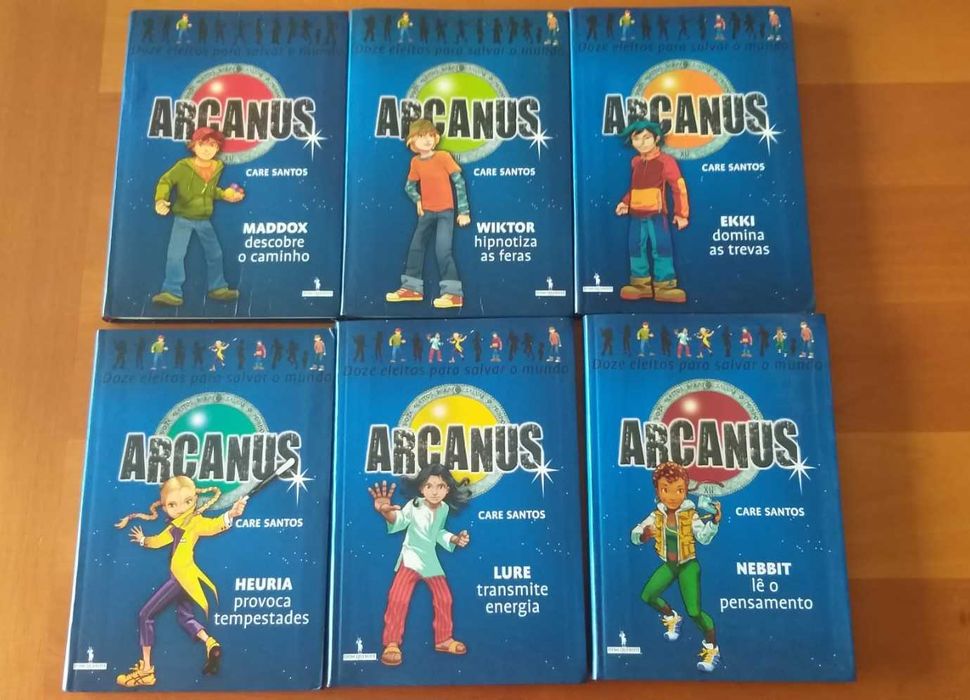 Coleção livros juvenis Arcanus