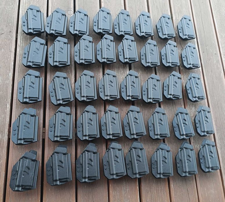 kabura na broń kydex typu taco kydexowa broń palna lewy kabury