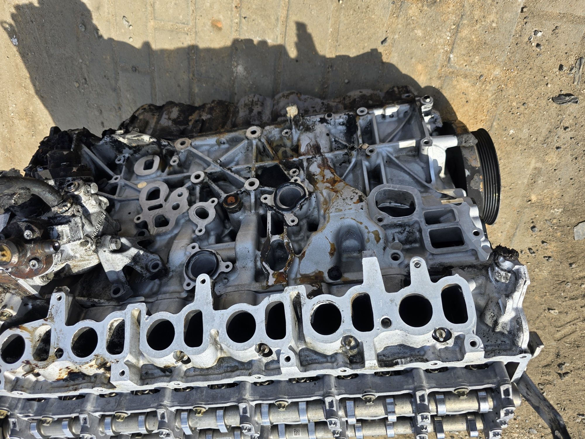 Silnik słupek wał części bmw b57d30a
