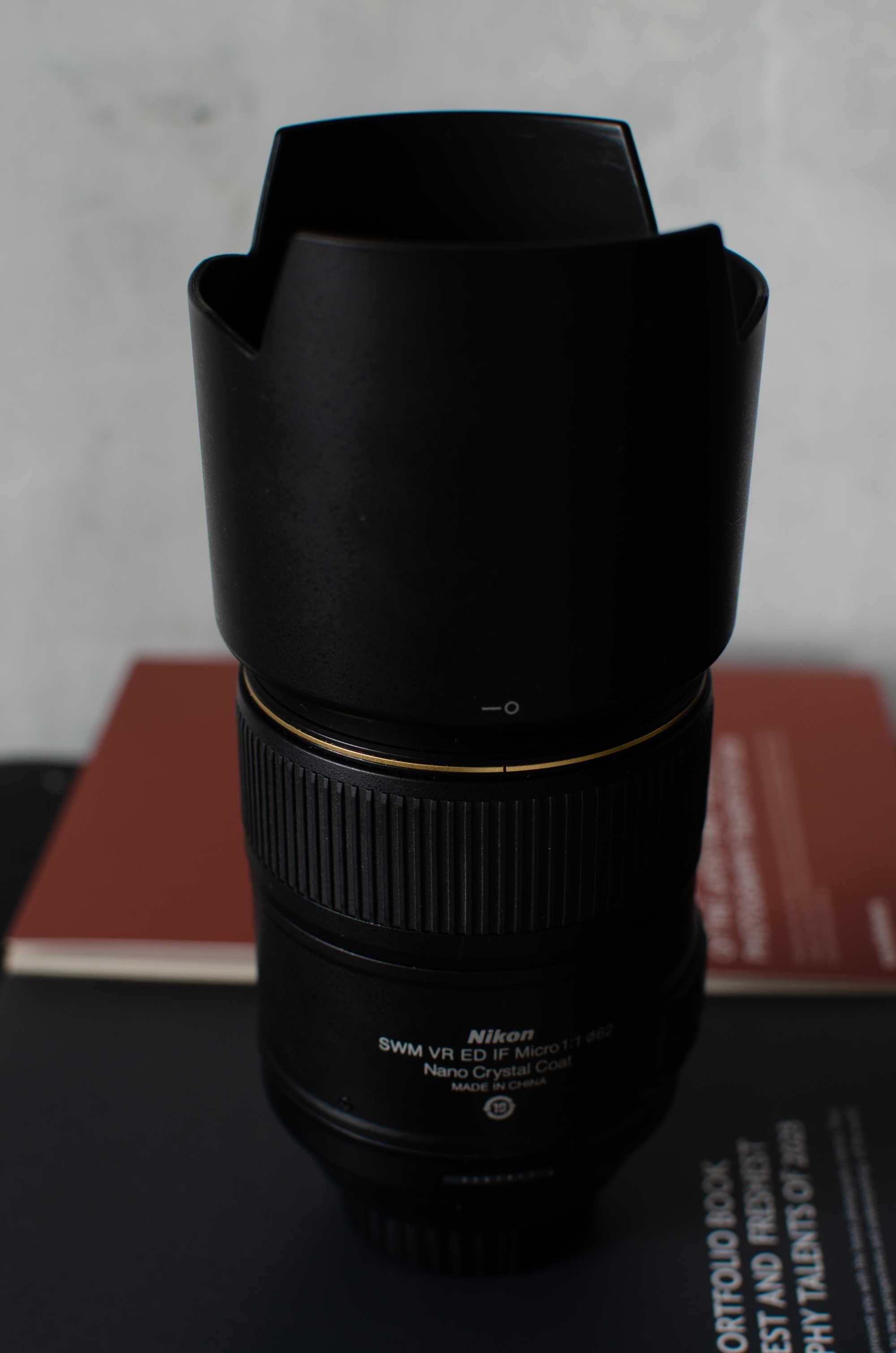 Макро об'єктив Nikon AF-S MICRO NIKKOR 105mm 1:2.8G ED