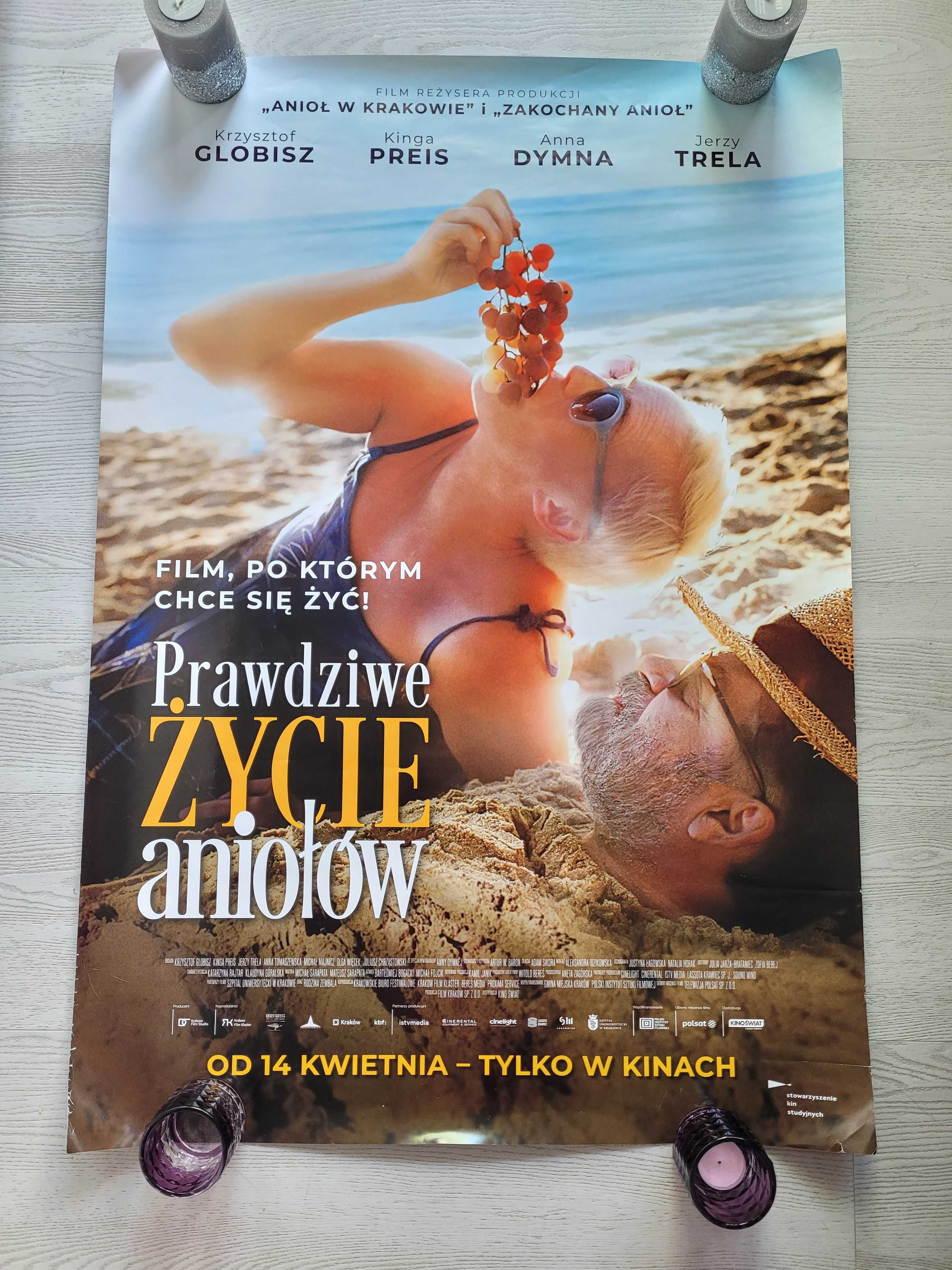 Plakat kinowy z filmu Prawdziwe życie aniołów