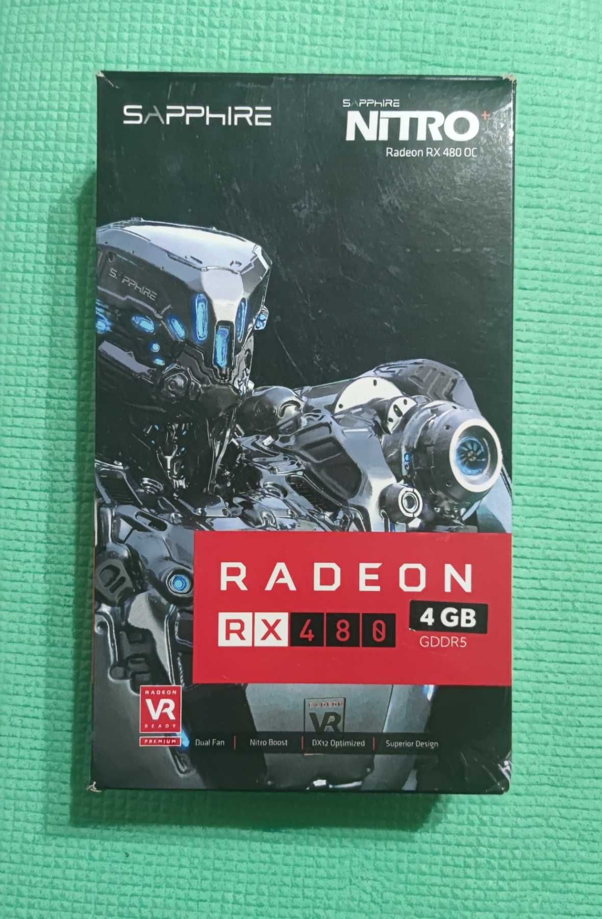 Видеокарта Sapphire Radeon Nitro+ RX 480 4Gb GDDR5 11260-02-20G