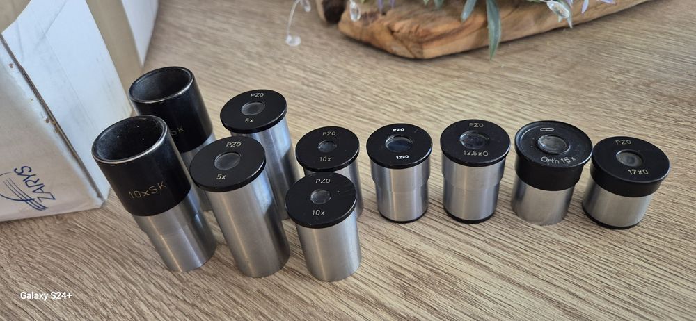 Okular do mikroskopu PZO 5x 10x 12x 12,5x 15x 17x