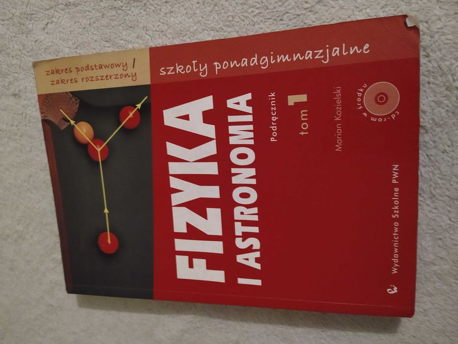 Fizyka i astronomia Marian Kozielski tom 1 PWN