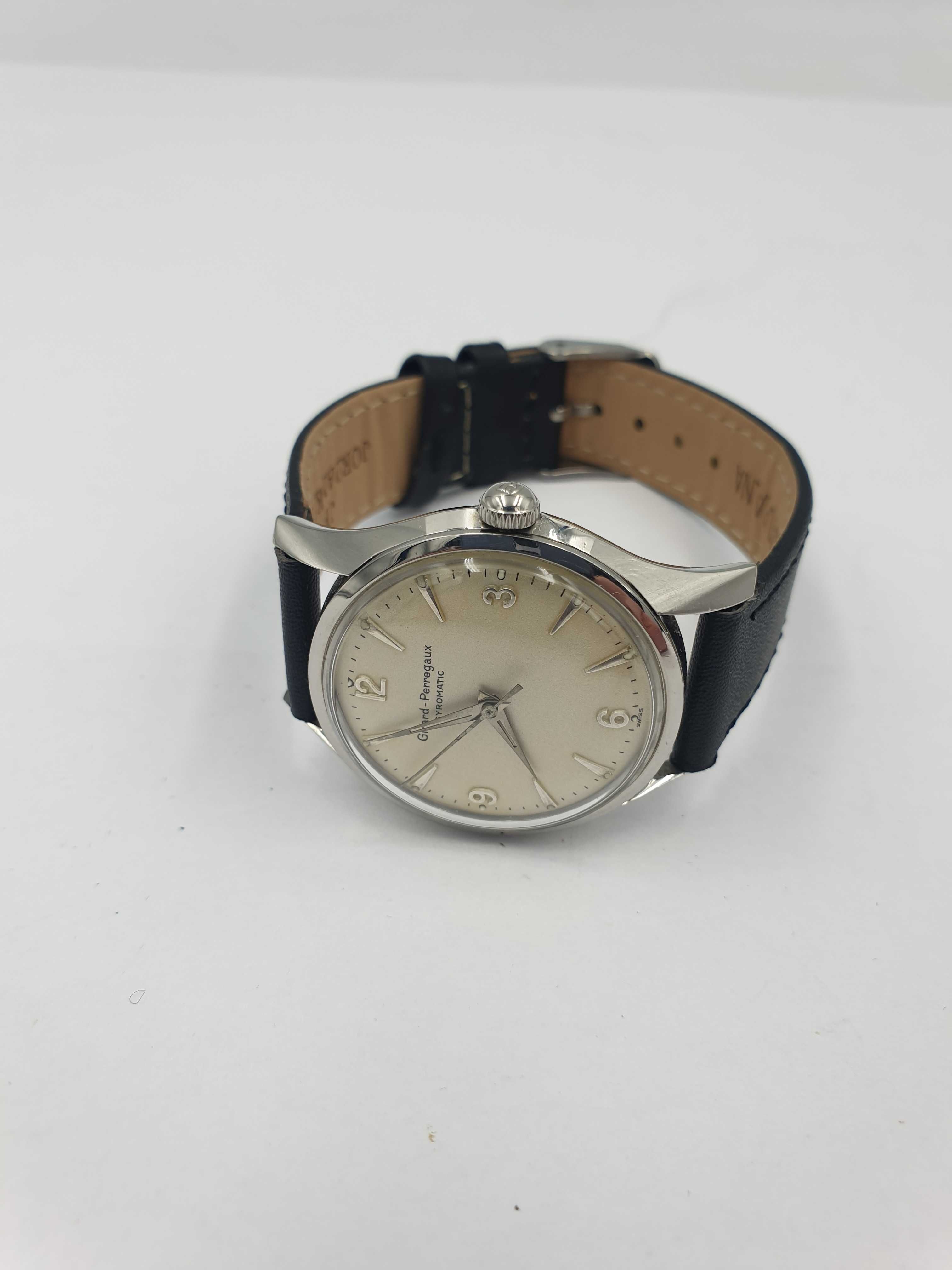 Zegarek Girard Perregaux Gyromatic / Świetny stan / 1960r
