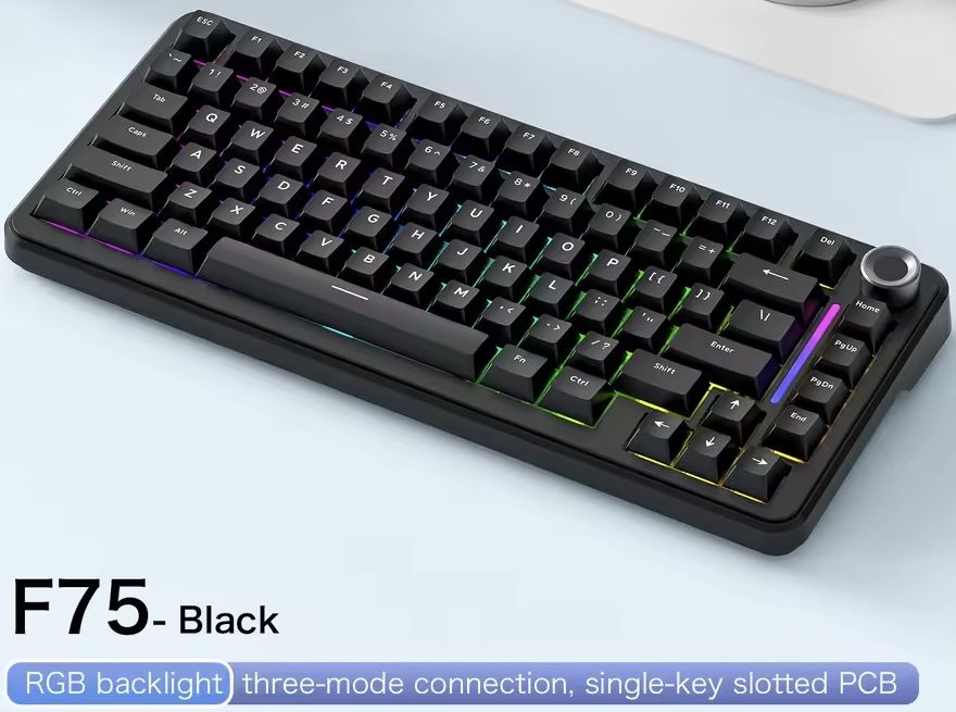 Клавіатура Freewolf F75 Black