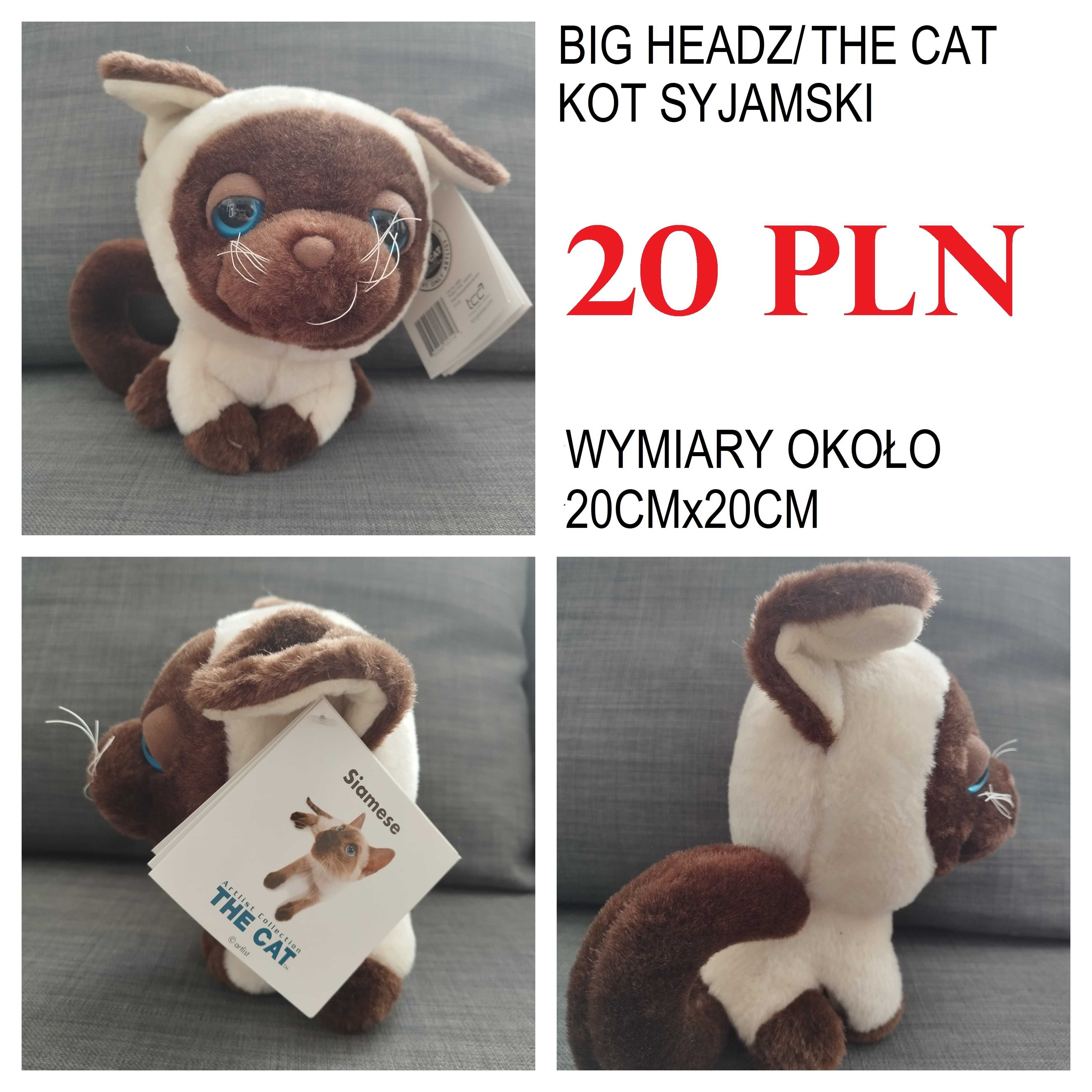 Pluszaki Big Headz The Cat