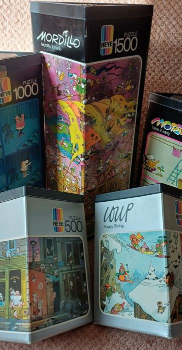 Mordillo Puzzles  Vários preços