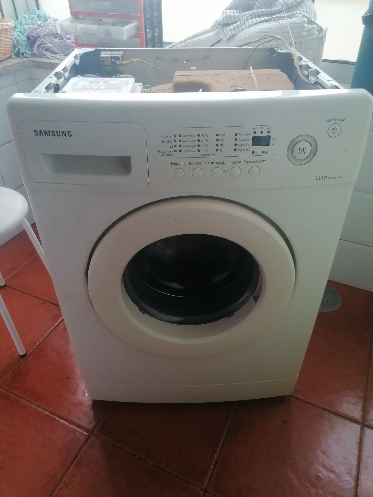 Maquina lavar Samsung WF7600NAW 6KG