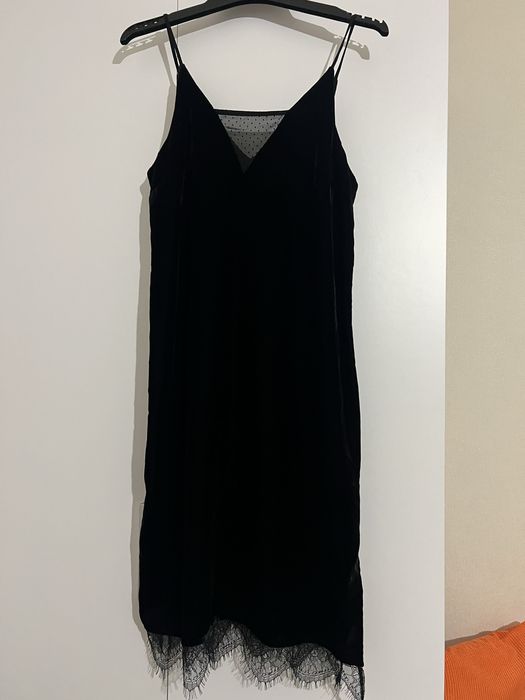 Платья комбінація сукня бархат old money XS-S