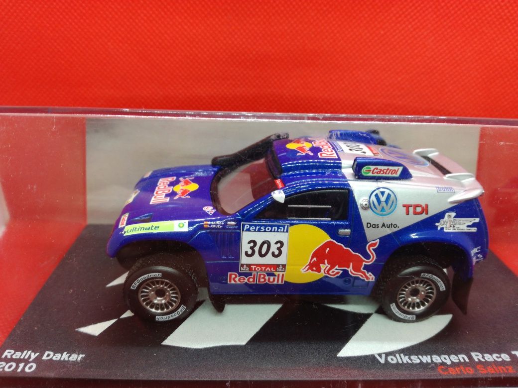 N.53 Miniaturas 1/43 VW Touareg Carlos Sainz como  Dakar