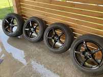 4x Felgi 18 cali 5x108 +opony Ford Volvo Mazda Peugeot Citroen Jaguar