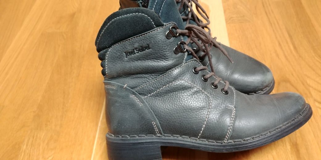 Śliczne buty, botki, kozaczki Josef Seibel r 36 dla dziewczynki
