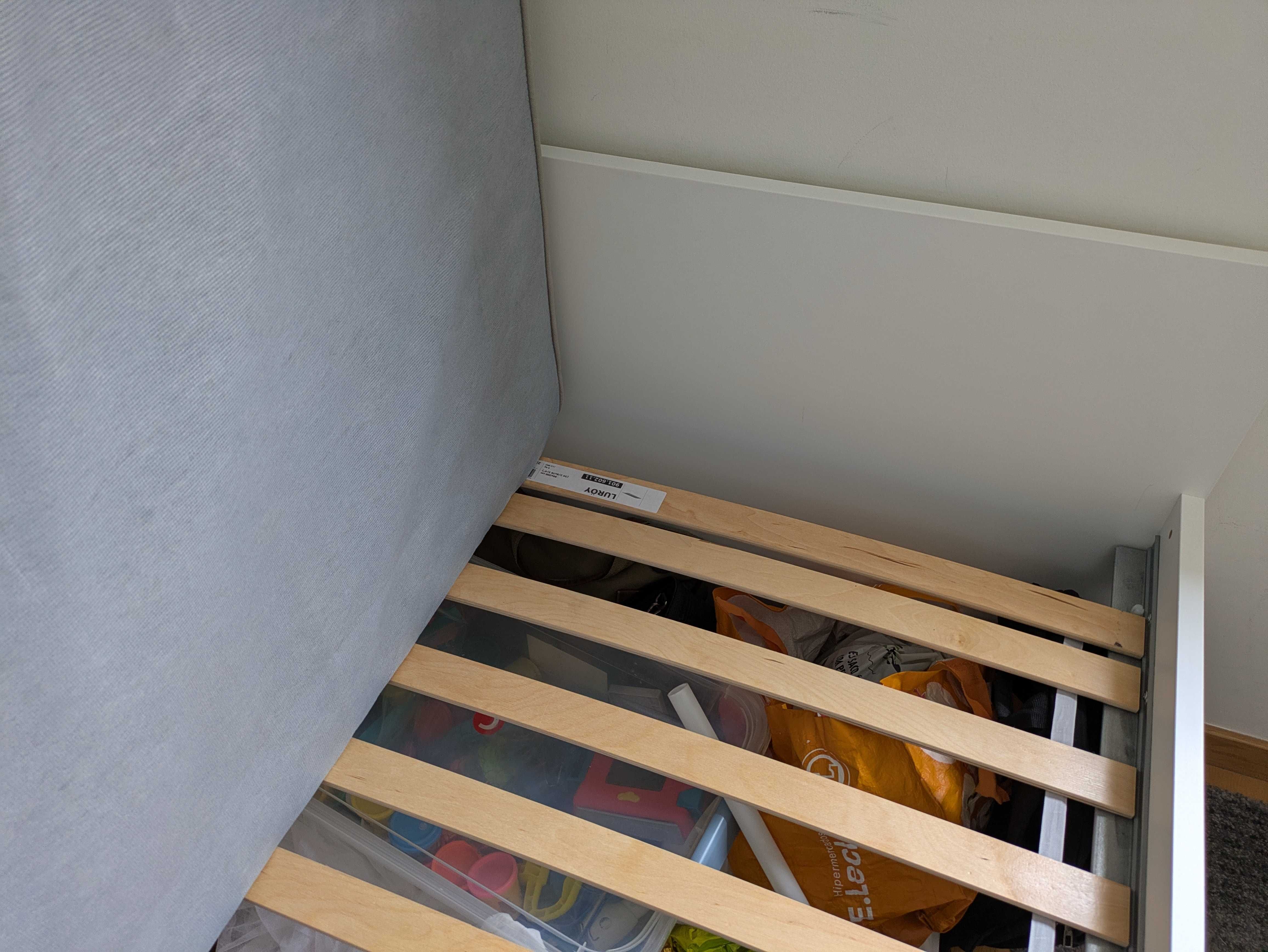 Cama completa IKEA 90x200 – Pouco uso (cama de visitas)