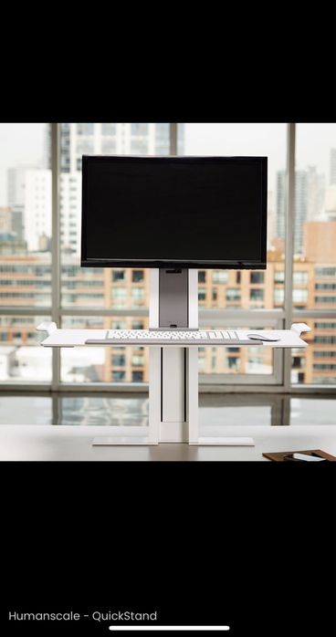 REGULOWANE biurko stanowisko do pracy/nauki STOJĄCA/SIEDZA QuickStand