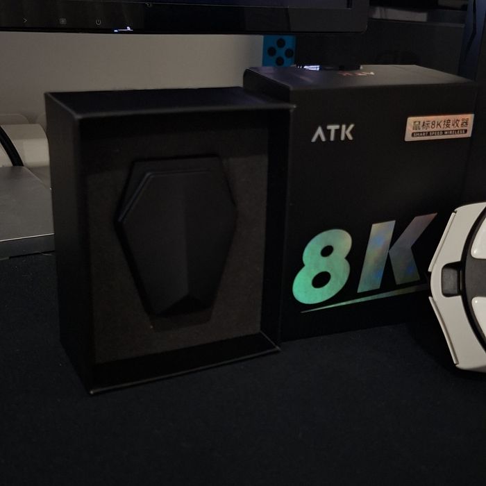 ATK X1 Pro Max – Rato Gaming Ultra-leve + Dongle 8K