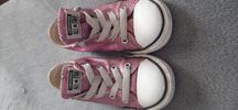 Converse 24 brokatowe trampki różowe dziecko dziewczynka brokat wiosna