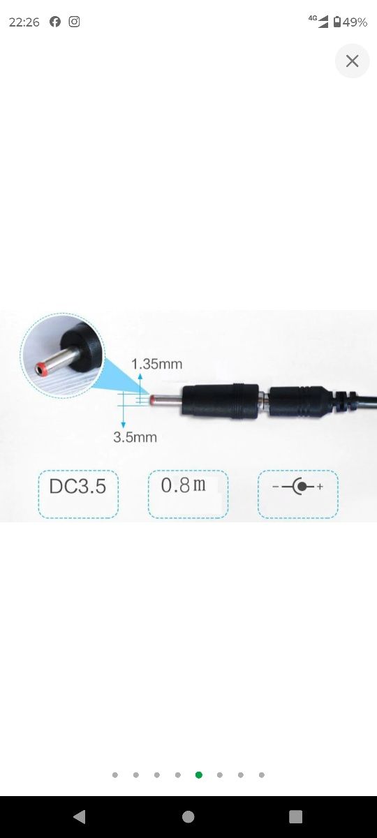 Usb/DC Адаптер 9-12V для роутера до павербанку з екраном + перехідник