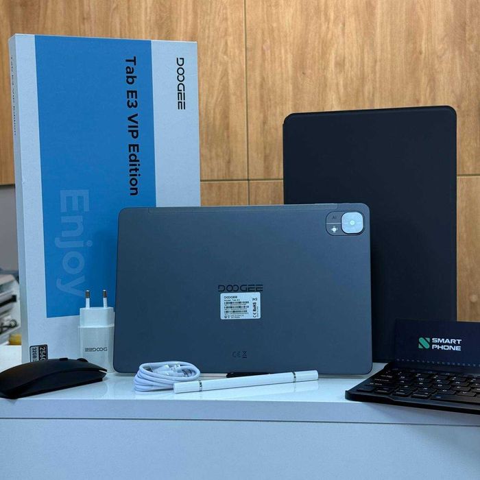 НОВИЙ Планшет Doogee Tab E3 8/256 VIP Edition Купити з комплектом