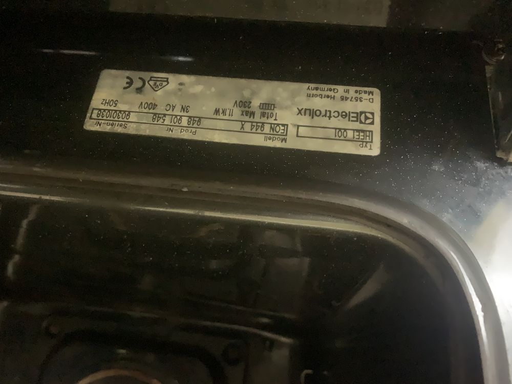 Plyta elektryczna z piekarnikiem