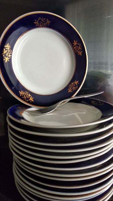 Тарелки праздничные СССР