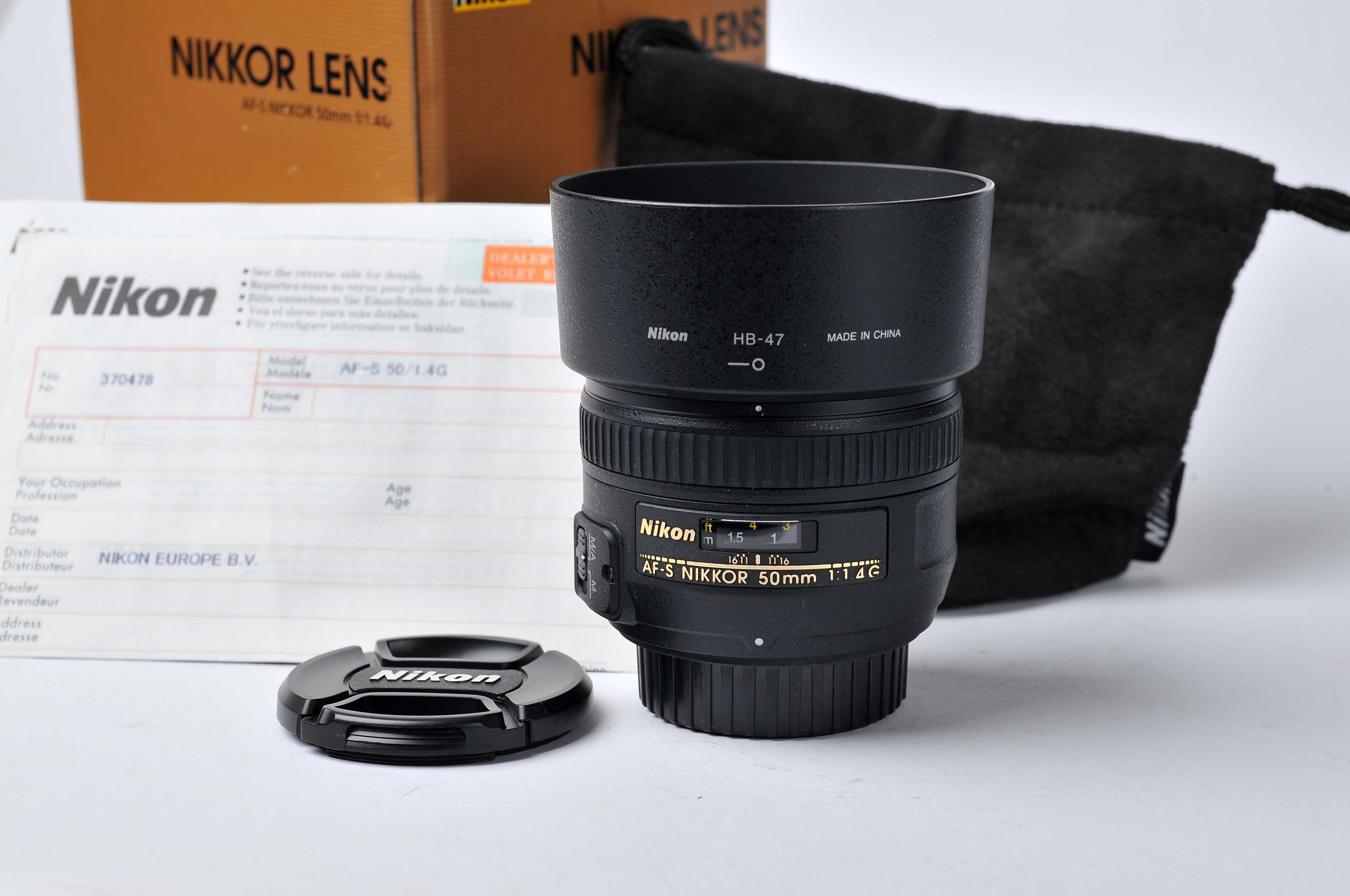 Nikon AFS 50mm f/1.4 excelente estado
