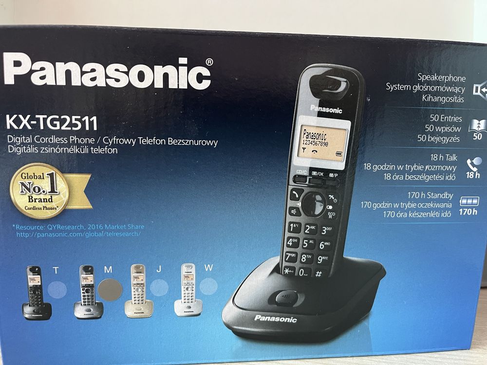 Panasonic KX-TG2511 cyfrowy telefon bezsznurowy