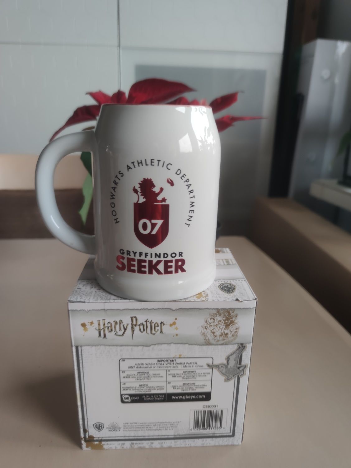 Kubek/kufel Harry Potter Gryffindor Seeker