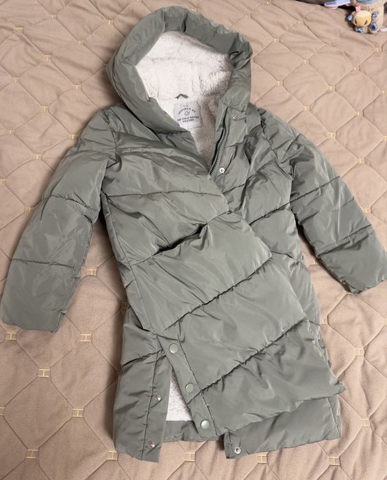 Пальто зимове для дівчинки George 128 зріст