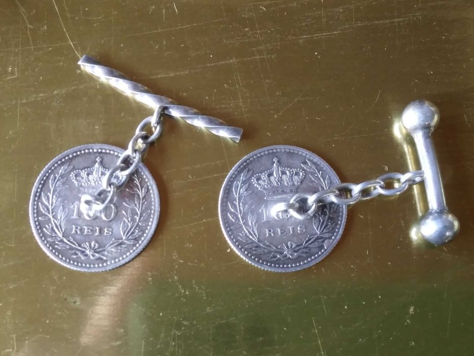 Botões de punho  D.Manuel II