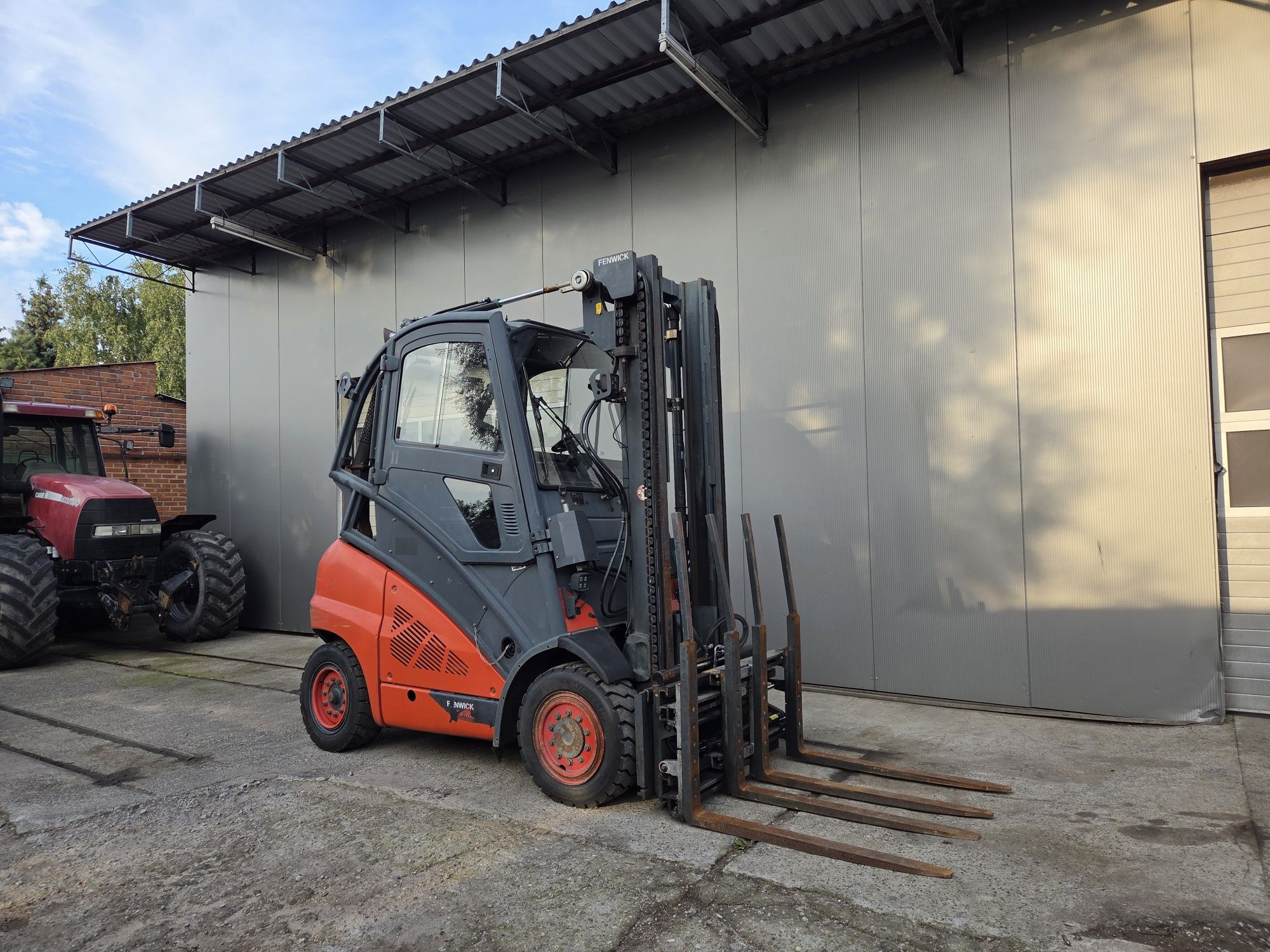 Wózek widłowy Linde H40D EVO, 2013 Rok, Paletyzer, Kabina, Diesel, 4 t
