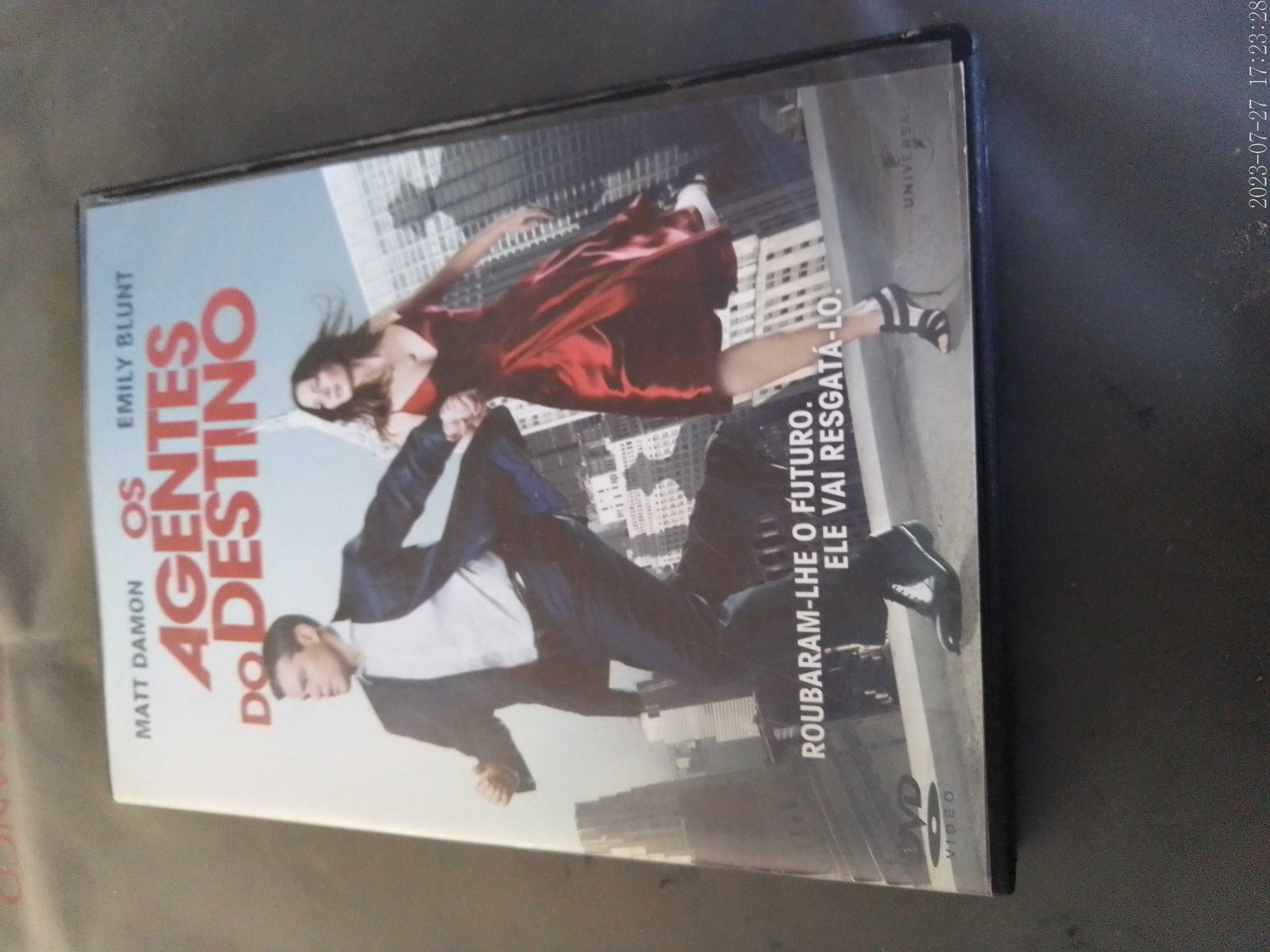 DVD Os Agentes Do Destino Filme com Matt Damon Emily Blunt LEG.PORT