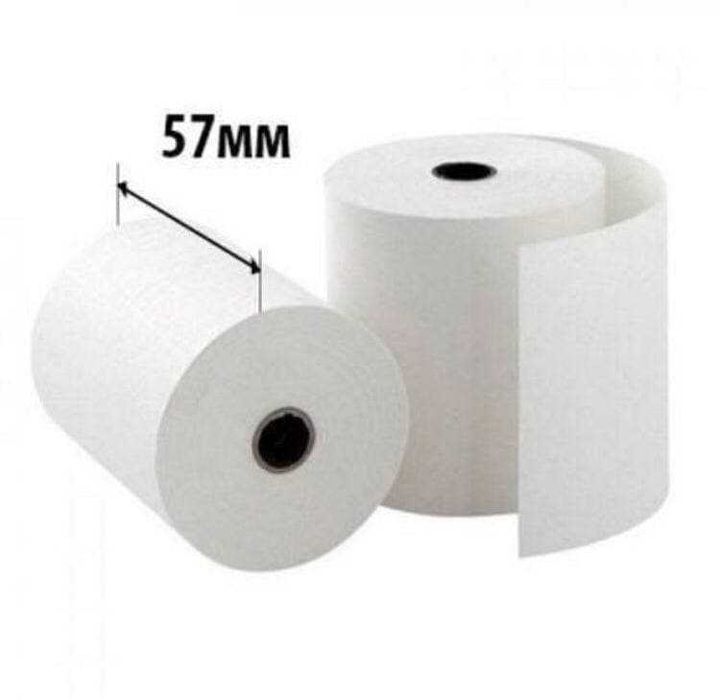 Касова стрічка/кассовая лента  57мм*75м, термолента РРО, лента рро