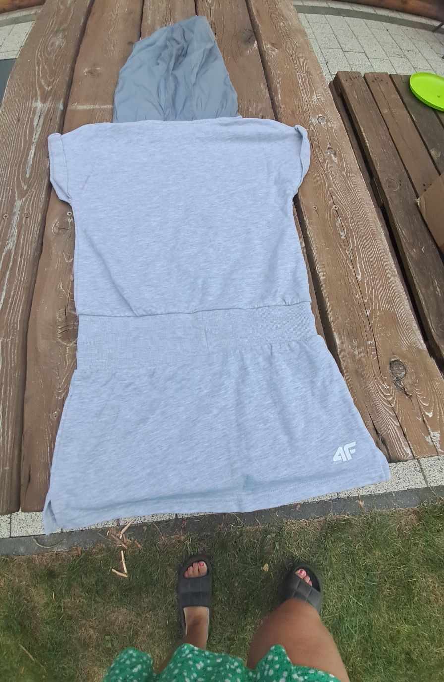 bluzka tunika  bawełna 4F 128cm nowa bez metki