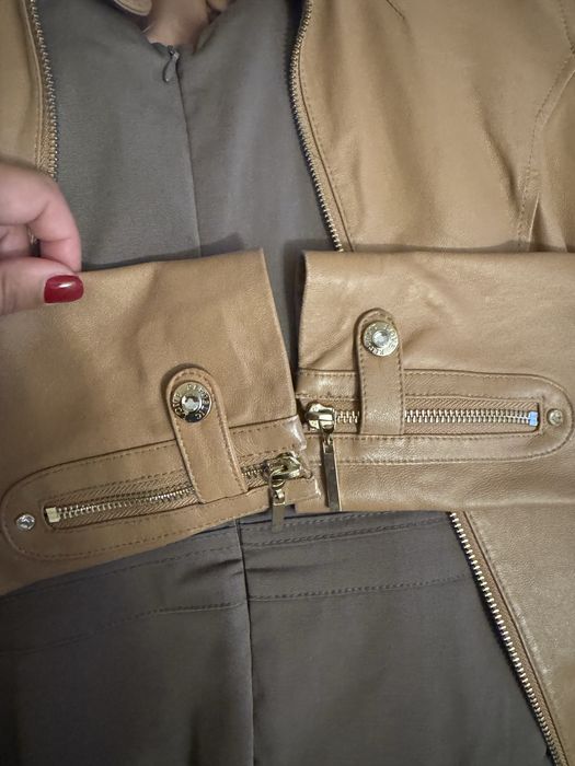 Шикарна курточна натуральна шкіра Love republic