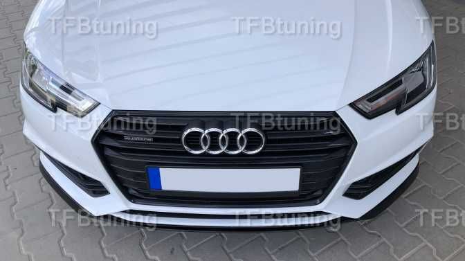 Spoiler dokładka zderzaka przód A4 B9 SLINE 2015 - 2019 TFB TUNING