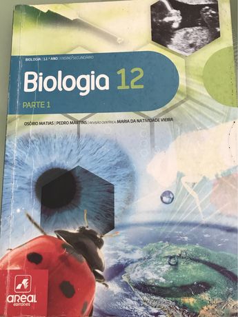 Manuais e Caderno de atividades Biologia 12ºano