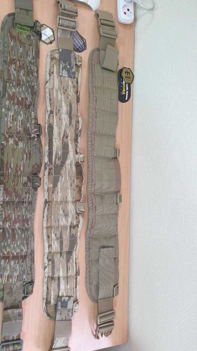 РПС. Ремінь тактичний місійний ANAFARTA, 80 см, три кольори камуфляжу