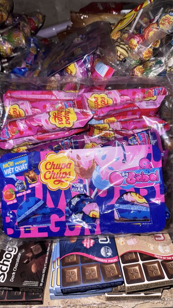 Конфеты на палочке Chupa Chups Цукерки Чупа Чупс міні , середні , XXL