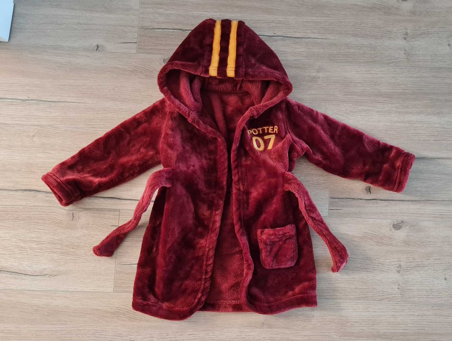 Szlafrok dziecięcy Harry Potter rozm 74-80cm