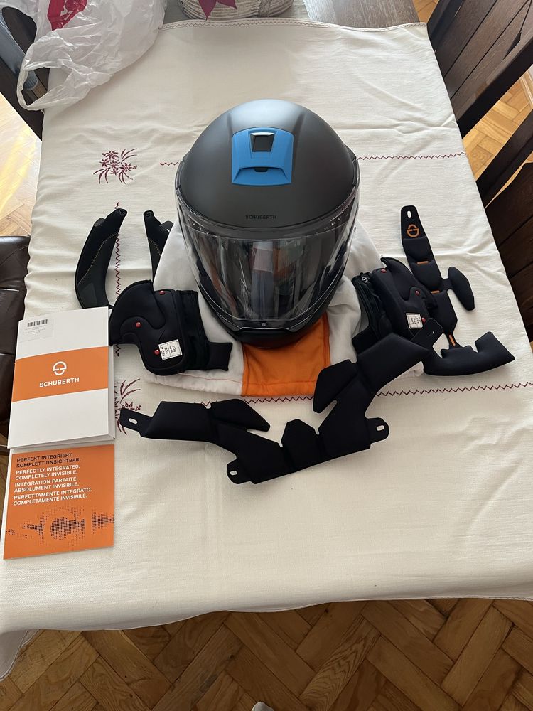Kask Schubert XL C4 + skala rider Q1