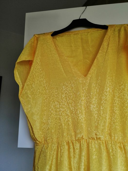Sukienka żółta S