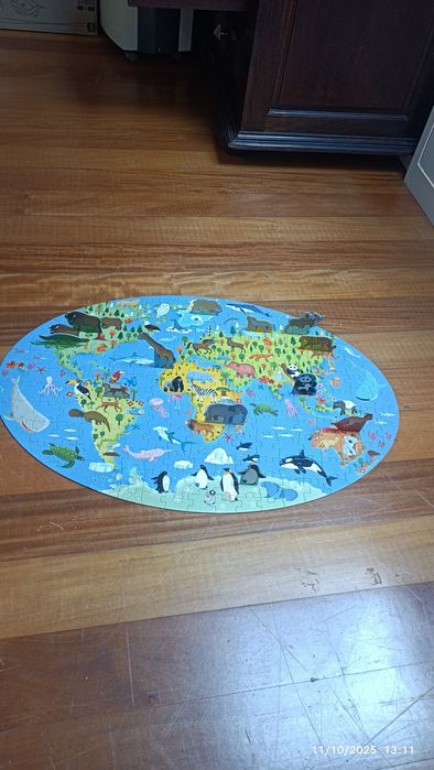 Livro (puzzle O Mundo dos Animais