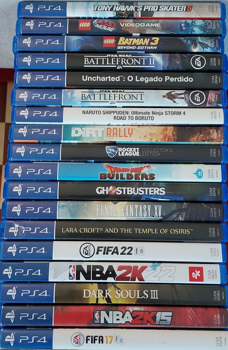 Jogos PS4 diversos, alguns recentes, todos divertidos!