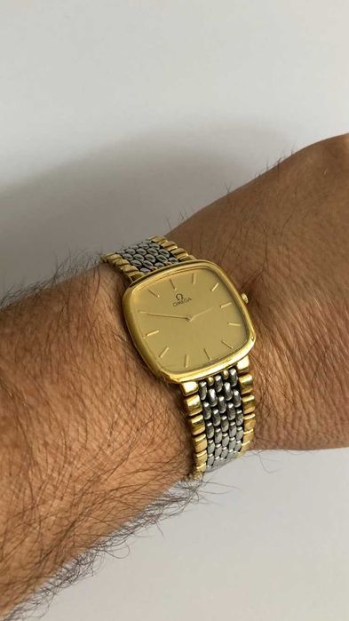 Omega de Ville z oryginalną bransoletą bicolor Omega